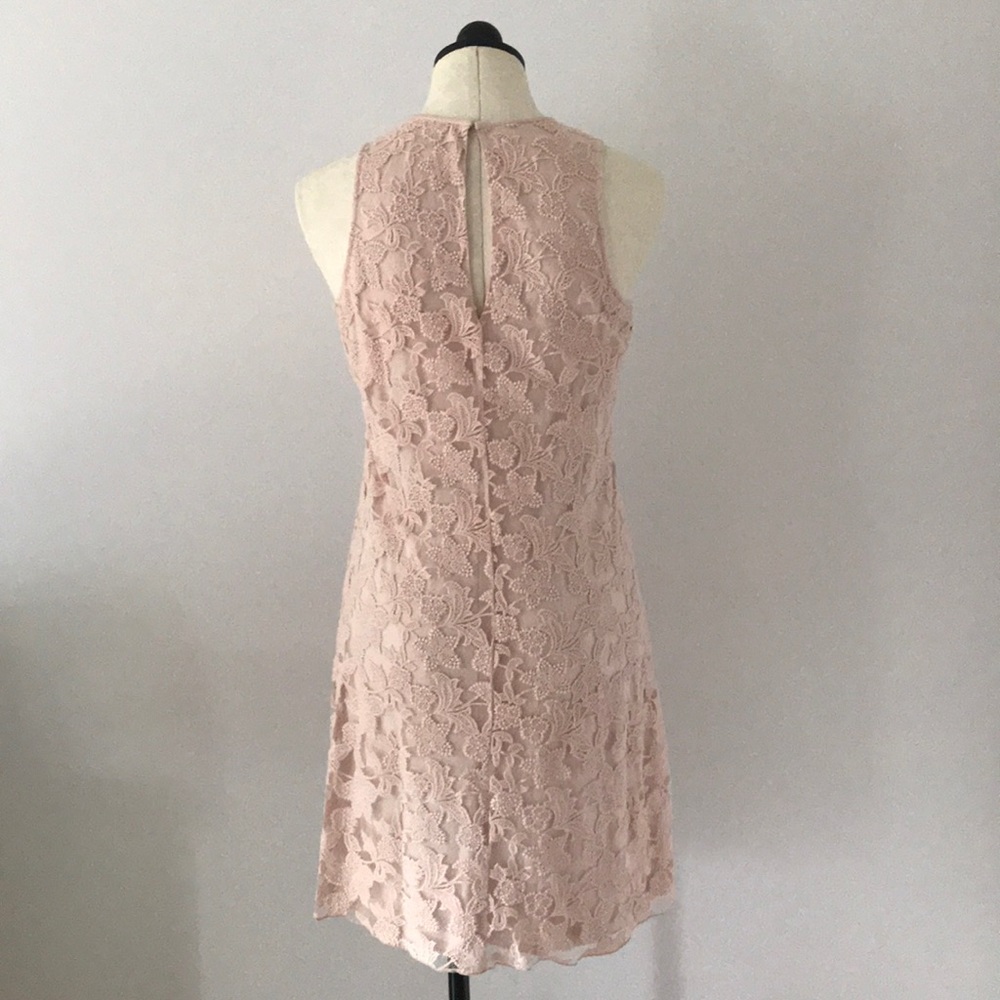 Creamy Pastel Pink Swing Dress - Picture 2 of 4